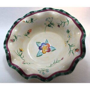 Fitz & Floyd Essentials 10" Large Serving Bowl.